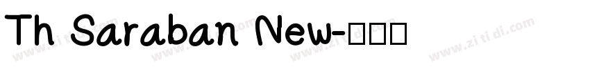 Th Saraban New字体转换